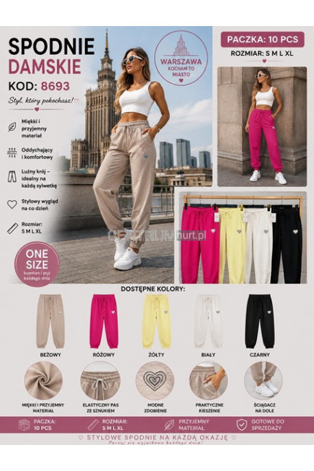 Spodnie damskie (S-XL) 8693