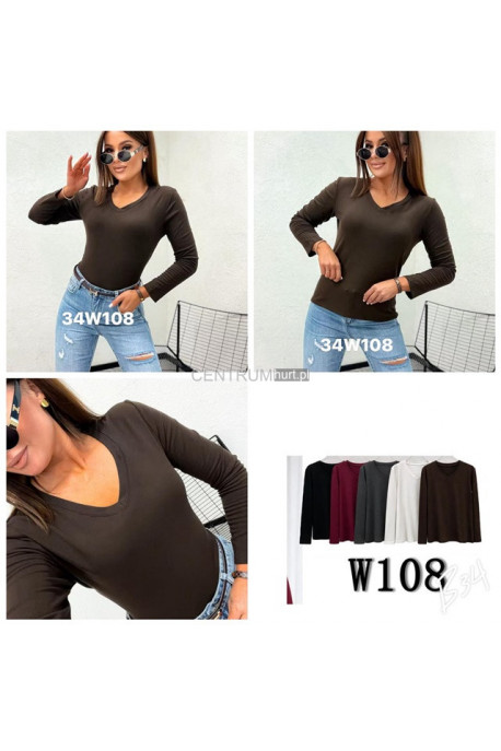 Bluzki damskie (XL-4XL) W108