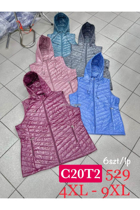 Bezrękawnik damski KOLOR DO WYBORU (4XL-9XL) 529
