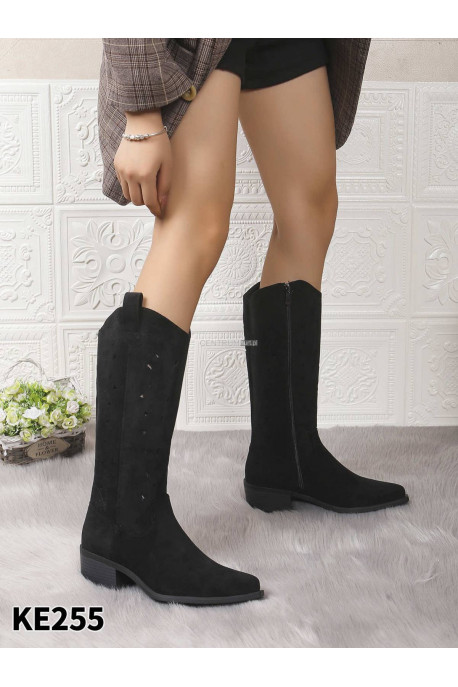 Buty damskie jesienne (36-41) KE255 Black