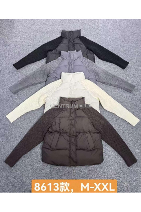 Kurtki damskie zimowe (M-2XL) 8613