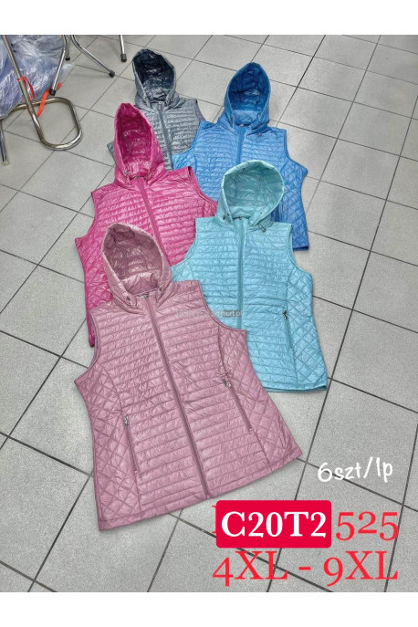 Bezrękawnik damski KOLOR DO WYBORU (4XL-9XL) 525