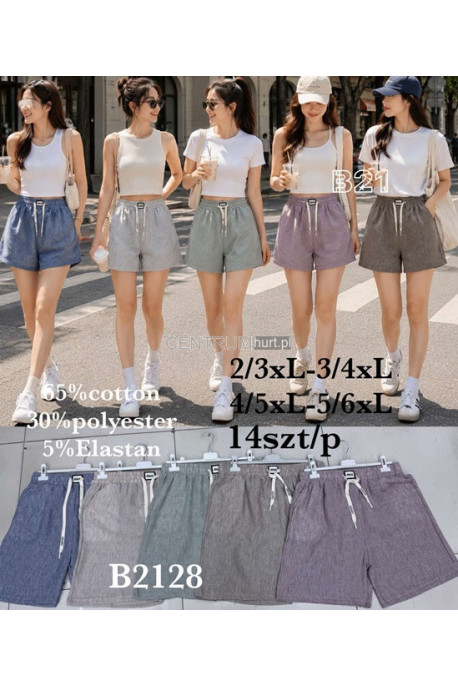 Szorty damskie (2XL-6XL) B2128