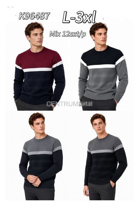 Sweter męski (L-3XL) K96487