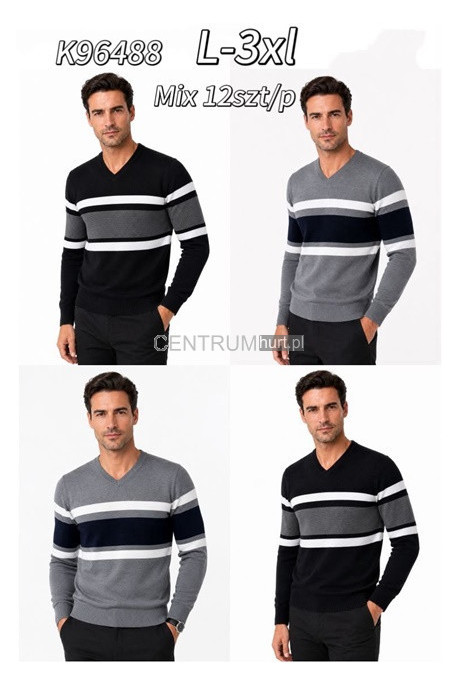 Sweter męski (L-3XL) K96488