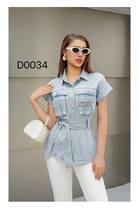 Kurtka jeansowa damska (XS-XL) D0034