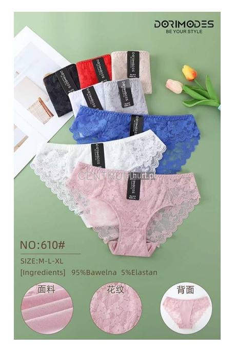 Majtki damskie (M-XL) 610